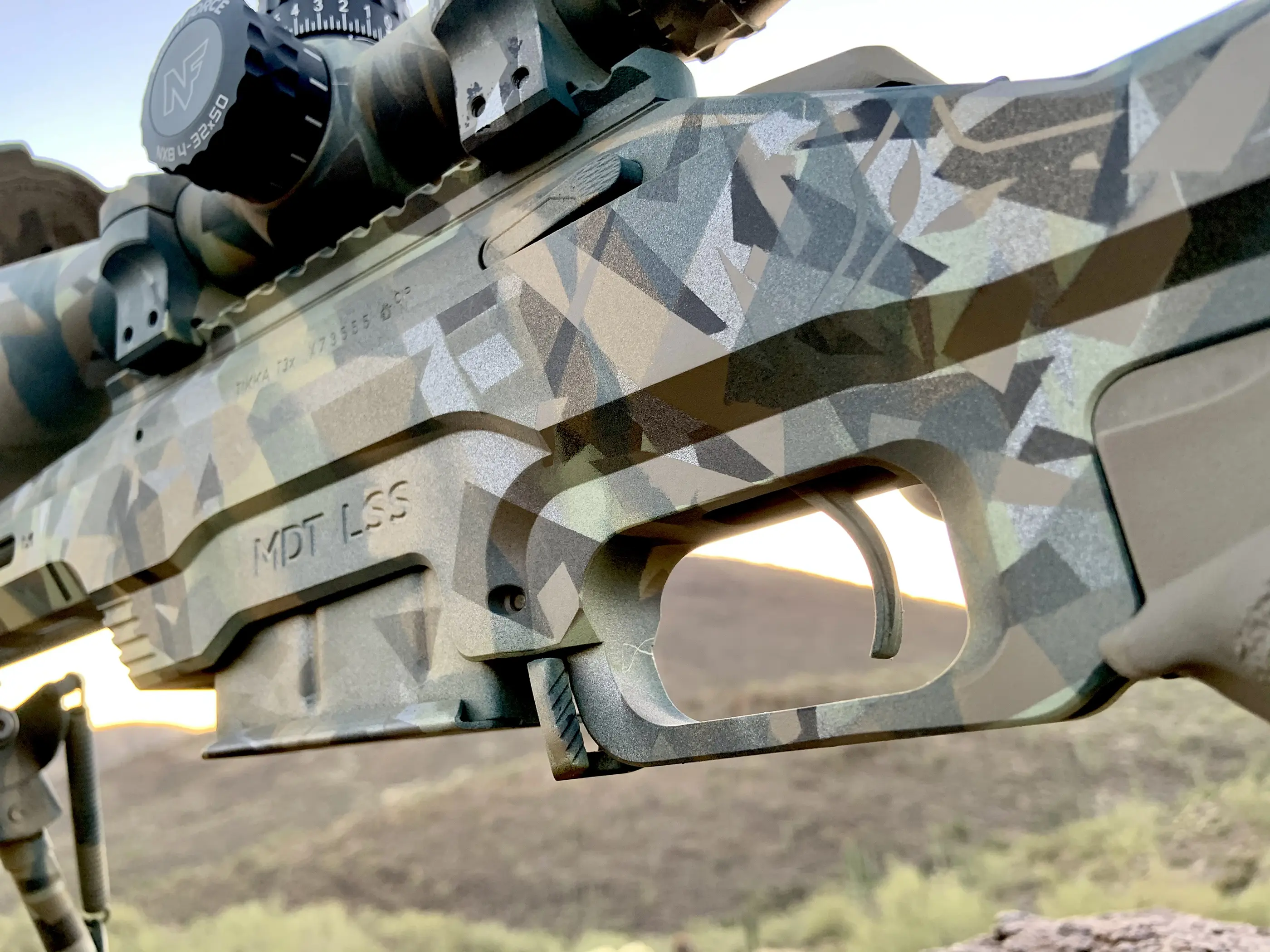 Carnimore custom build featuring professional Duracoat application and expert craftsmanship in Arizona